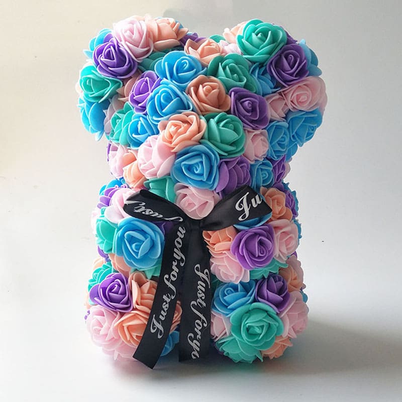 Nounours Saint-Valentin Multicolore