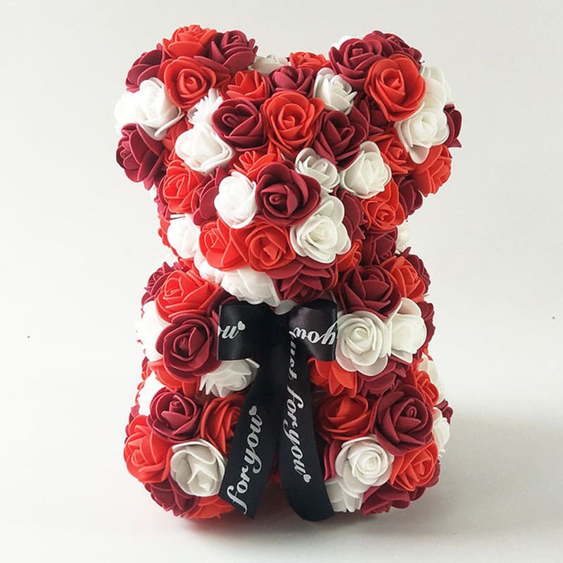Nounours Saint-Valentin Rouge