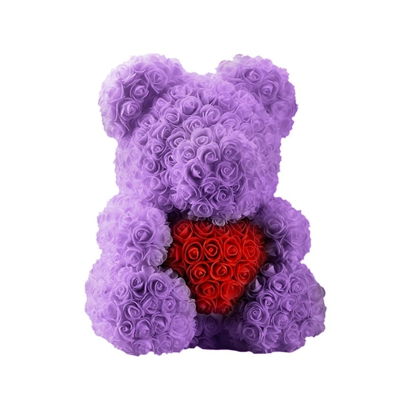 Nounours en Rose Violet