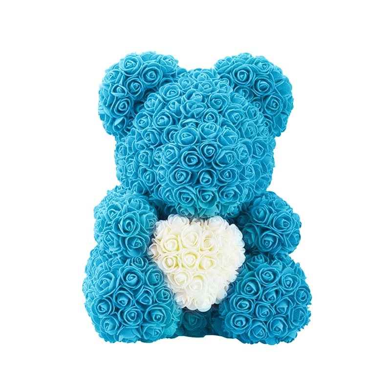 Ours en Rose Éternelle Bleu