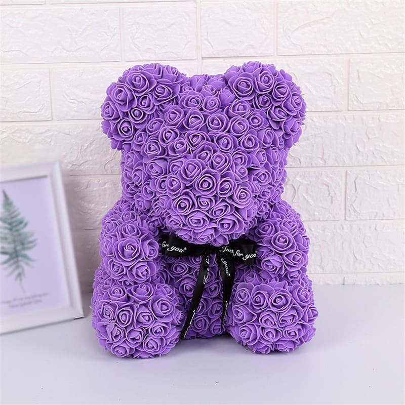 Ours en Rose Violet