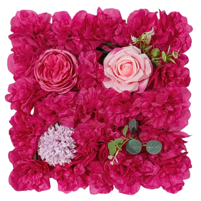 Panneau Mural Fleur Artificielle Fuchsia