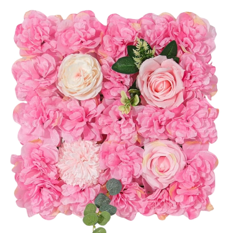 Panneau Mural Fleur Artificielle Rose
