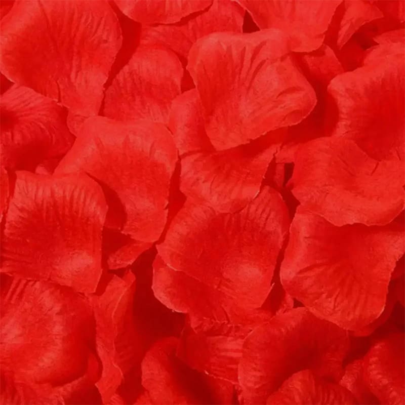 Pétales de Roses Rouges