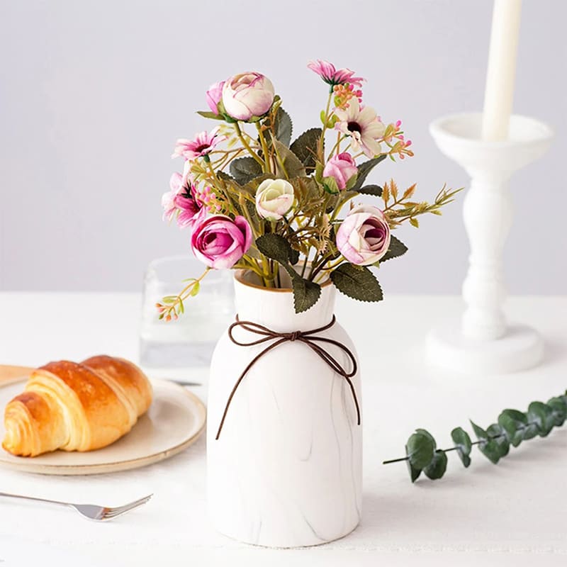 Petit Bouquet de Fleurs Artificielles Marguerites