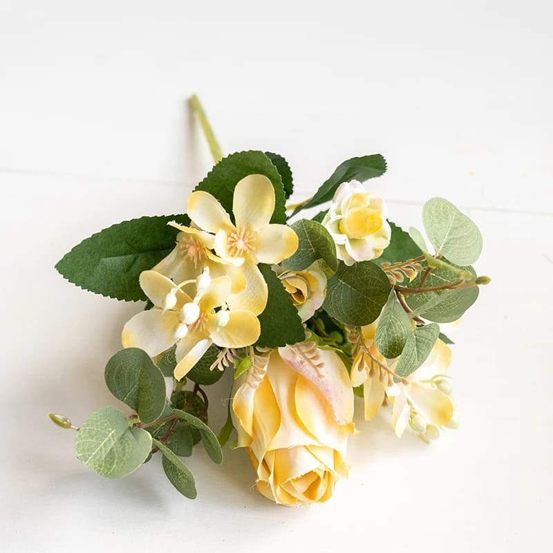 Petit Bouquet de Fleurs Jaune