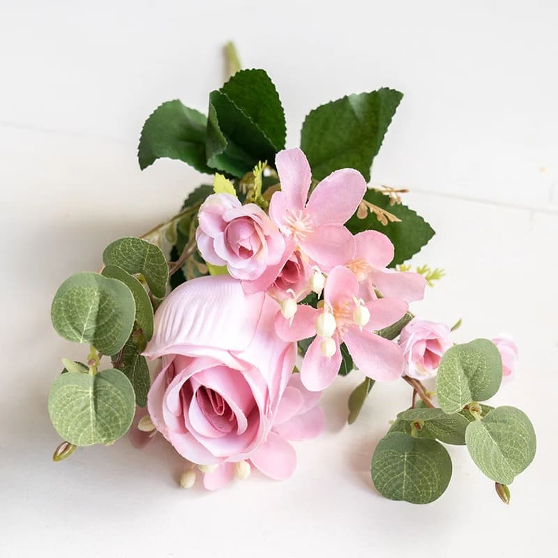 Petit Bouquet de Fleurs Rose
