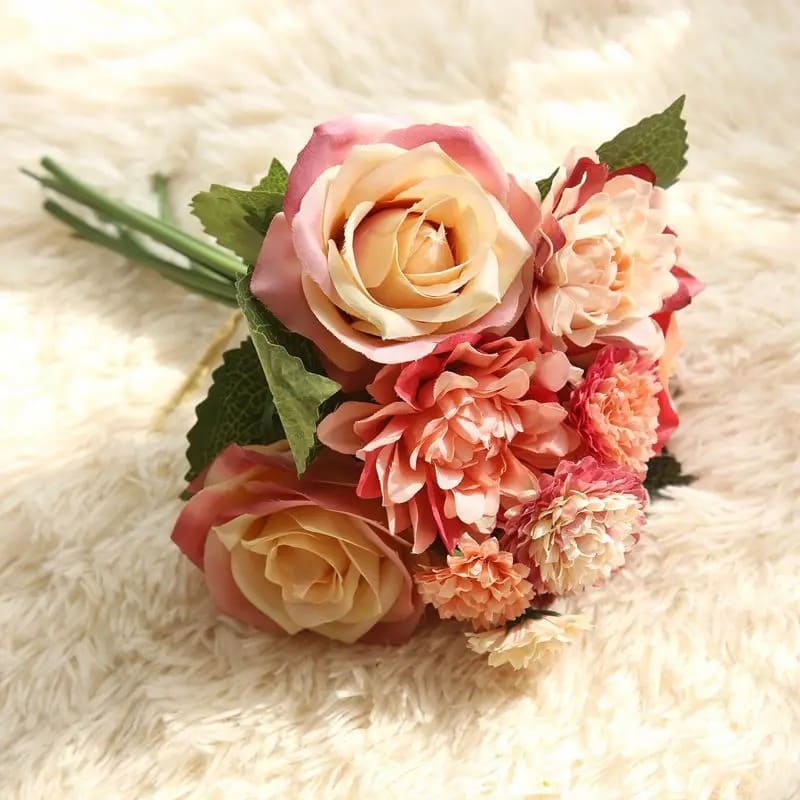 Petit Bouquet de Mariée Champagne