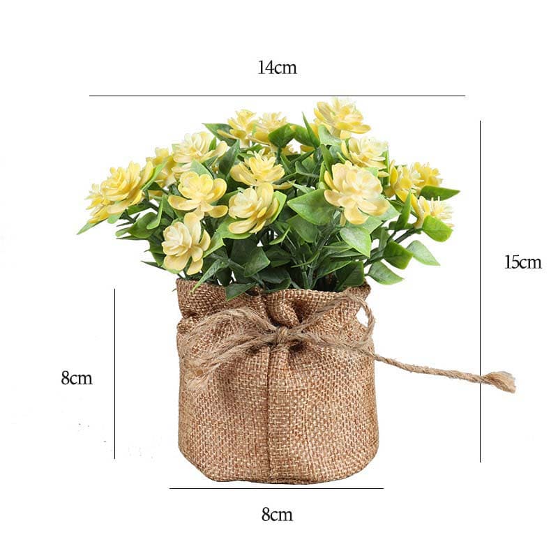 Petite Fleur Artificielle Déco Taille