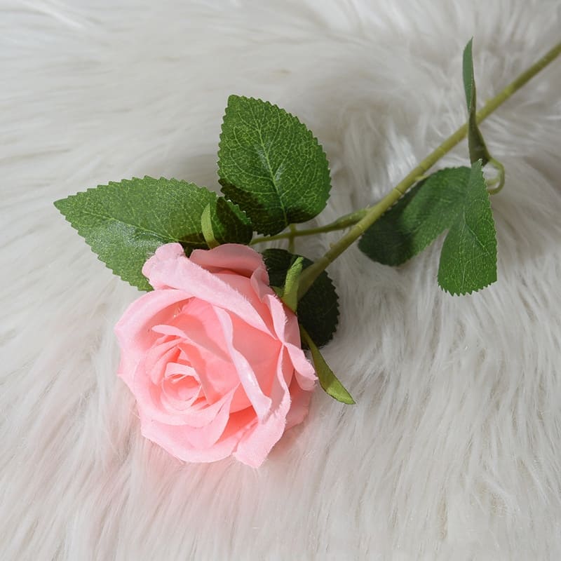 Rose Artificielle Rose Clair