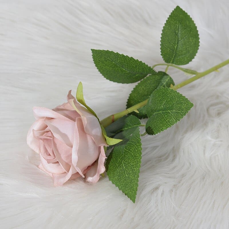 Rose Artificielle Champagne