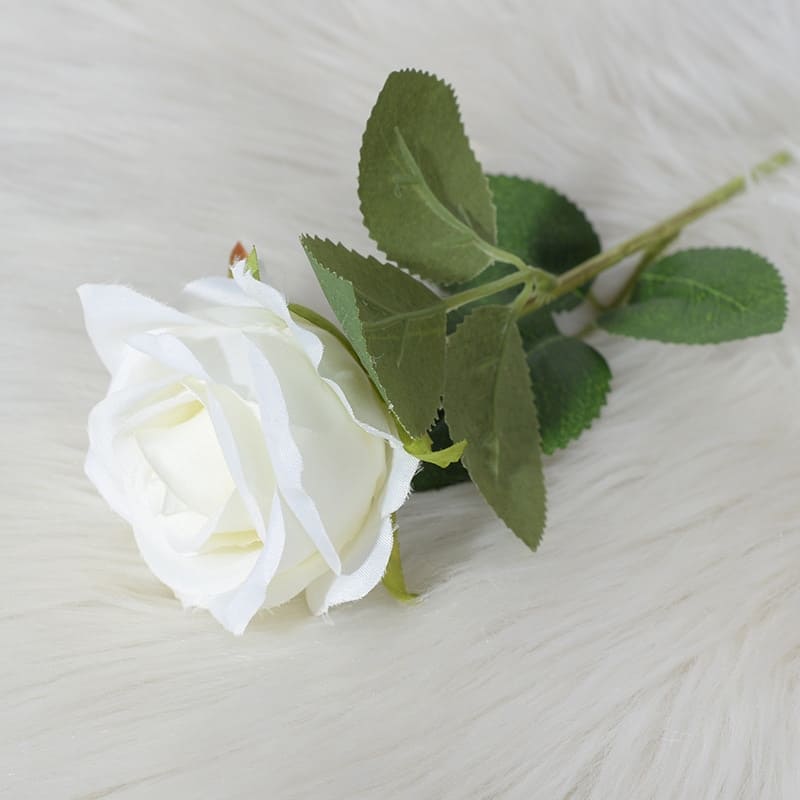 Rose Blanche Artificielle