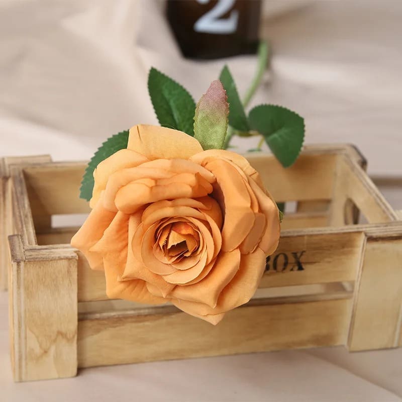 Rose Pas Cher Orange 60cm