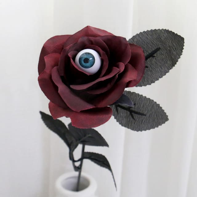 Rose d'Halloween Rouge