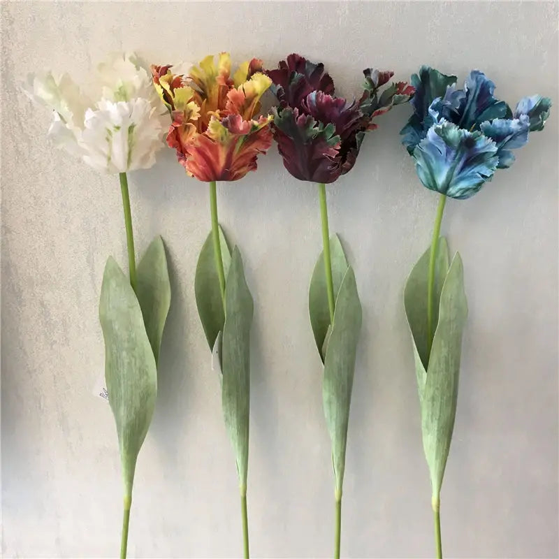 Tulipes Perroquet Artificielles