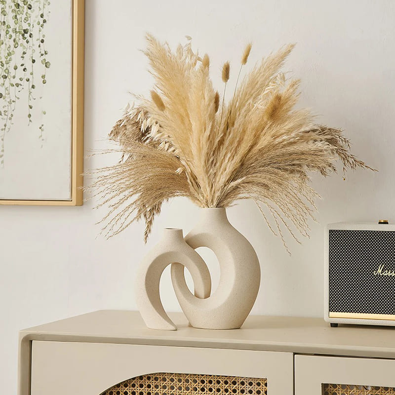 Vase Beige Céramique