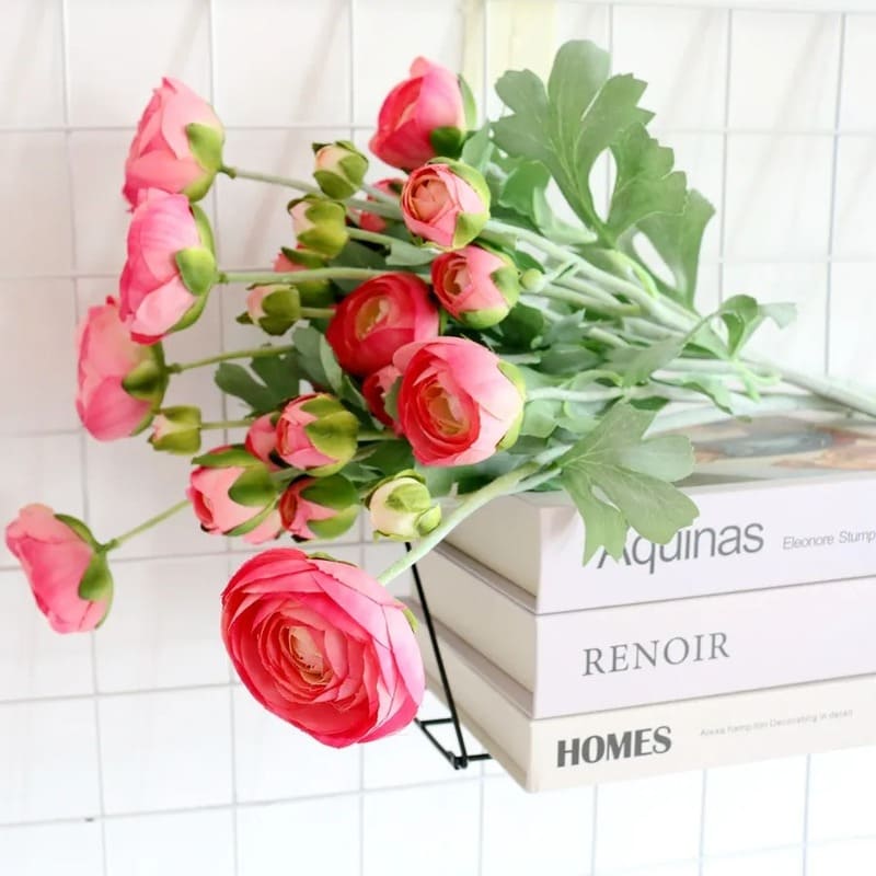 fleur artificielle renoncule