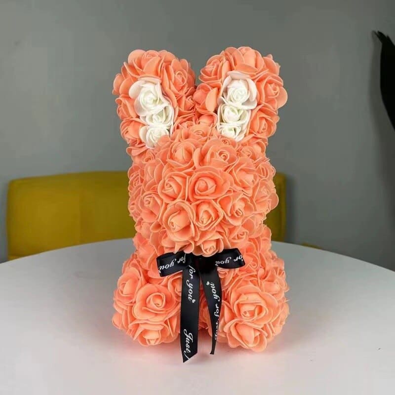 lapin-en-roses-eternelles-orange-blanc