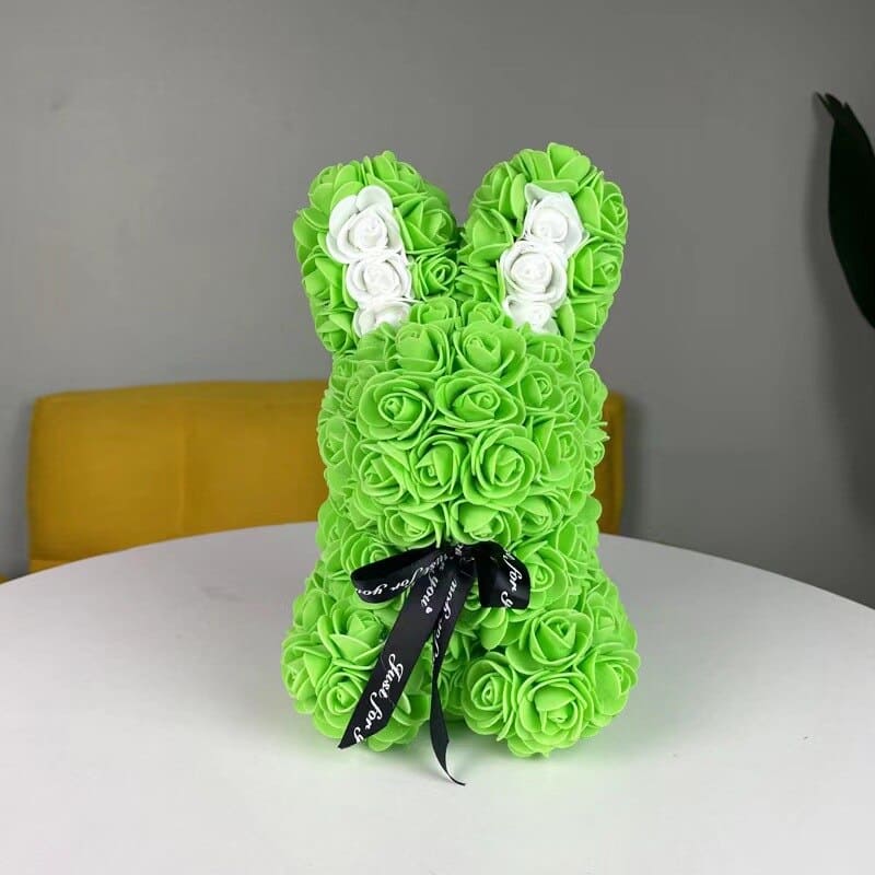 lapin-en-roses-eternelles-vert-blanc