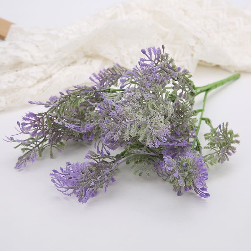 Branche Feuillage Artificiel Violet