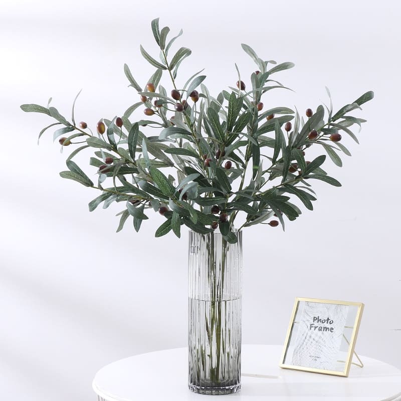 Branche d'Olivier Artificiel Vert