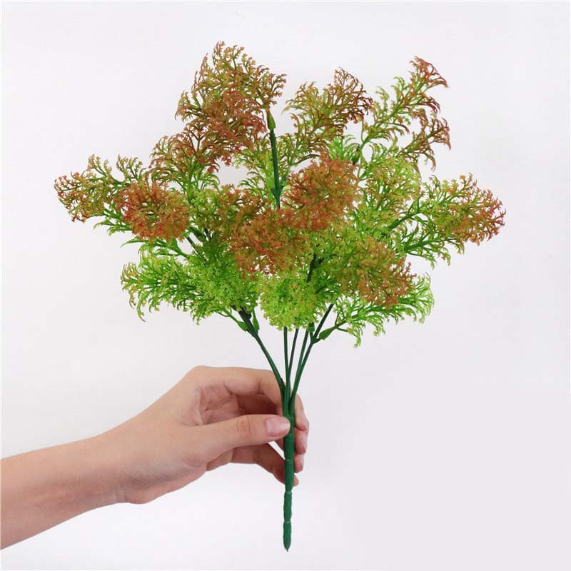 Fausse Plante Décorative de Face Fleurs