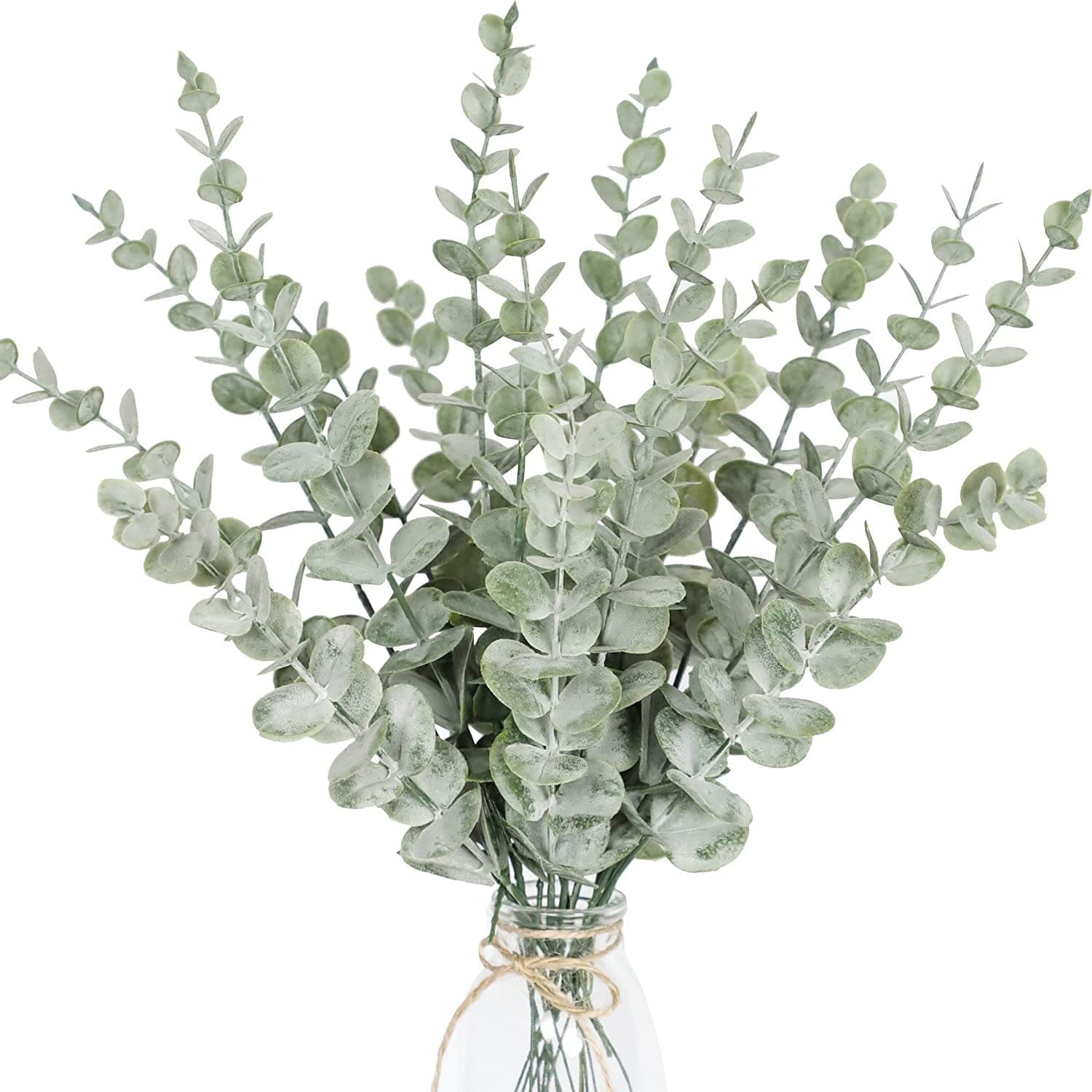 Feuille d'Eucalyptus Artificielle Grisé