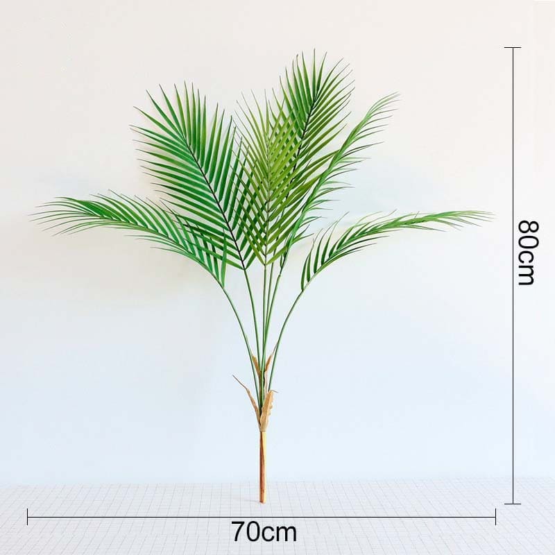 Feuille de Palmier Artificielle 80cm 6 Feuilles