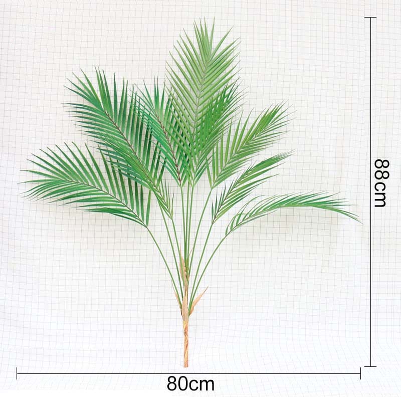 Feuille de Palmier Artificielle 88cm 9 Feuilles