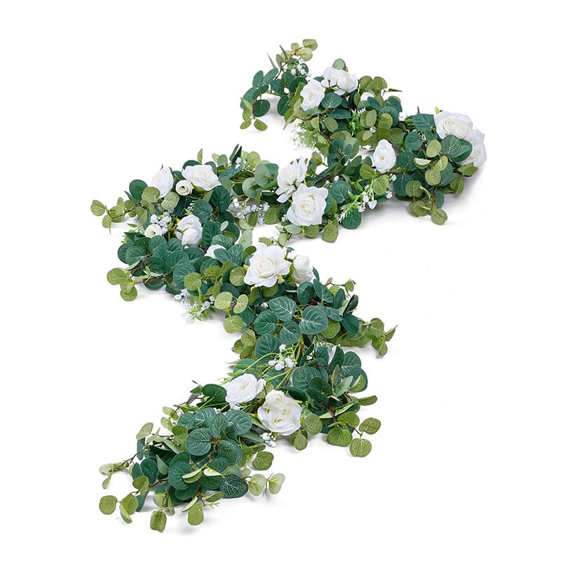 Guirlande Végétale Artificielle Blanche