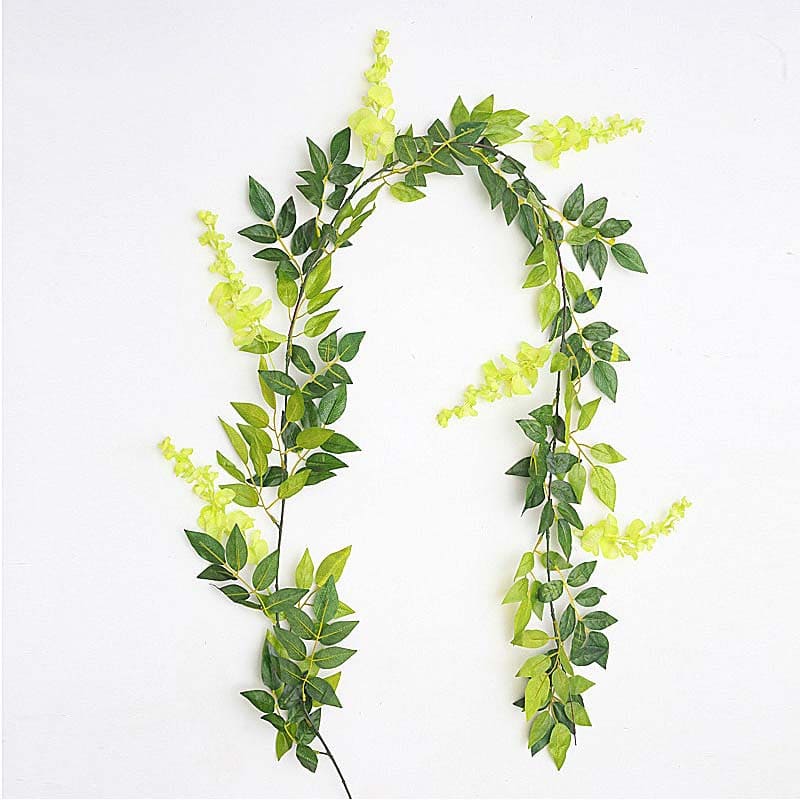 Guirlande de Fleurs Artificielles Jaune