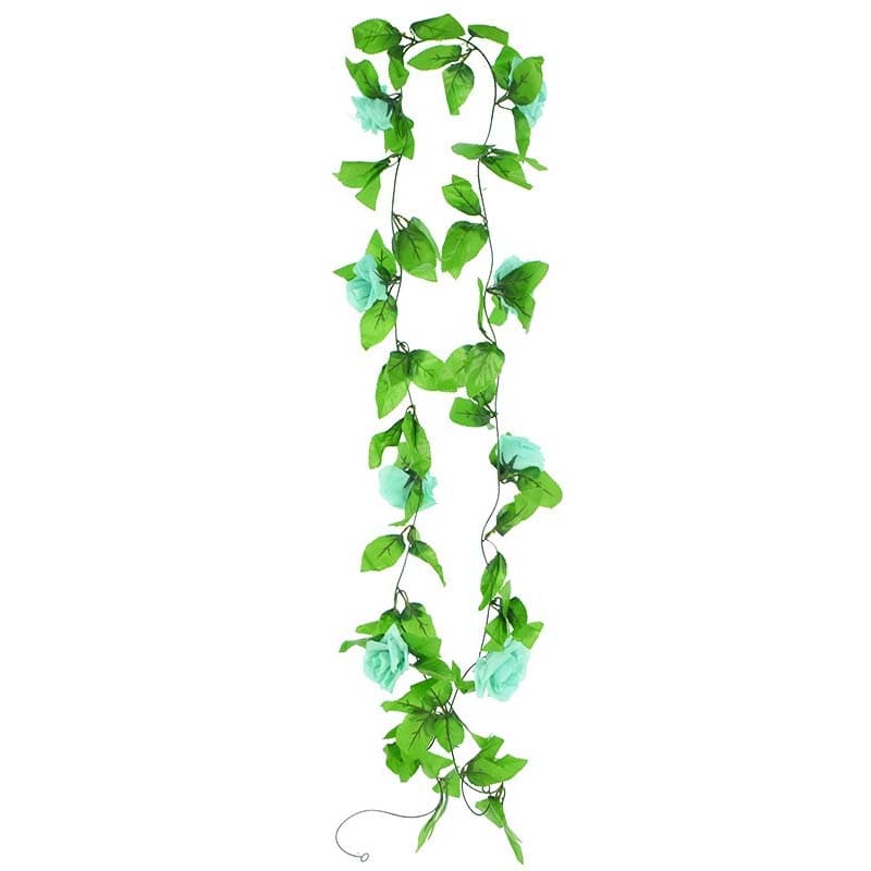 Guirlande de Fleurs Bleu