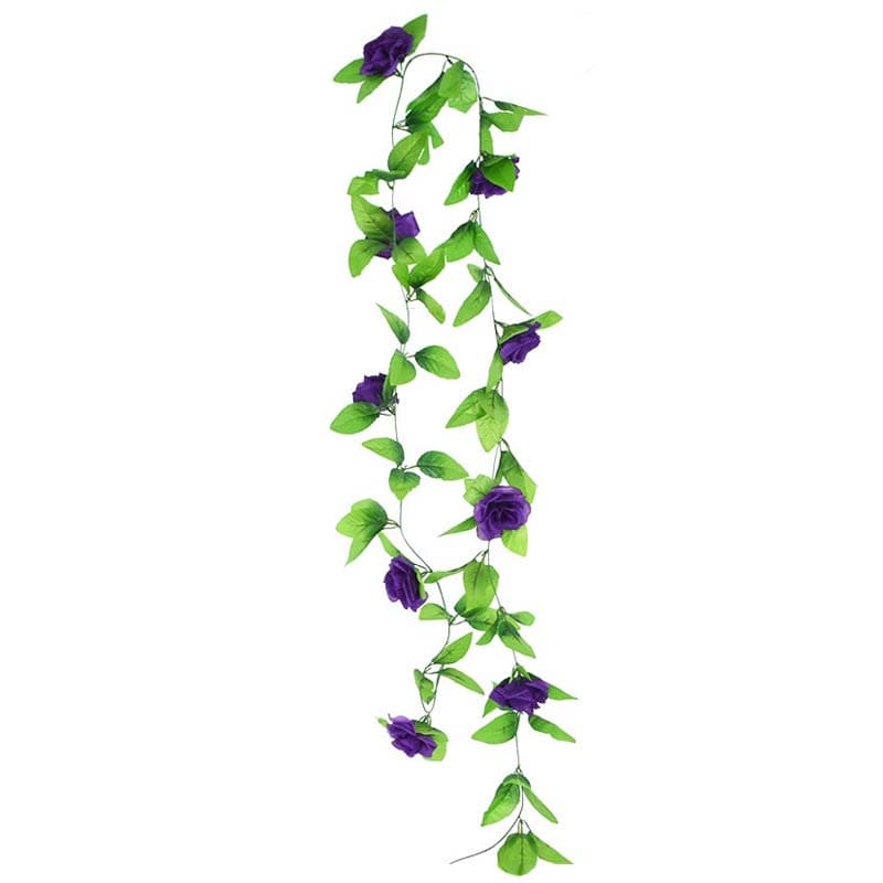 Guirlande de Fleurs Violettes