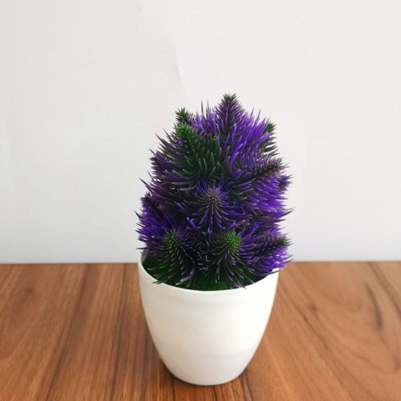 Petite Plante Artificielle pas Cher Violette