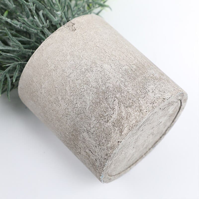 Plante Artificielle en Pot Béton