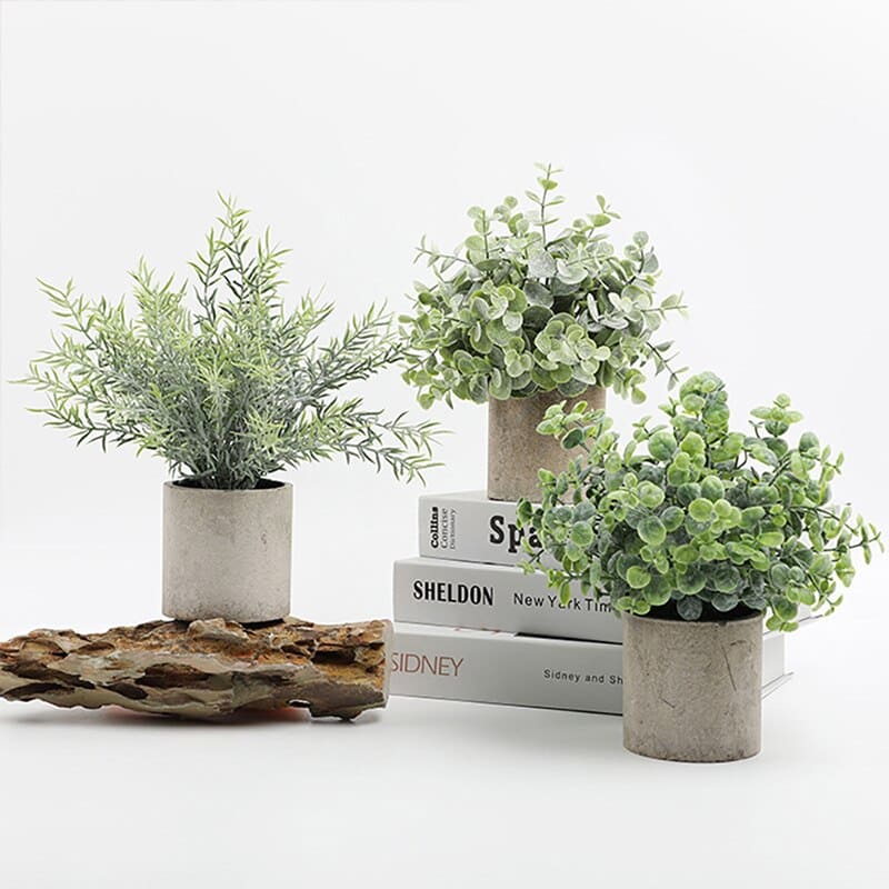 Plante Artificielle en Pot Décoration Intérieur