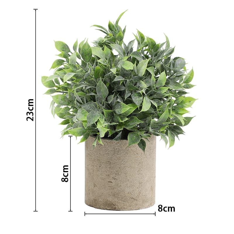 Plante Artificielle en Pot Intérieur Dimensions