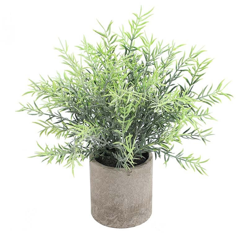 Plante Artificielle en Pot Intérieur Vert