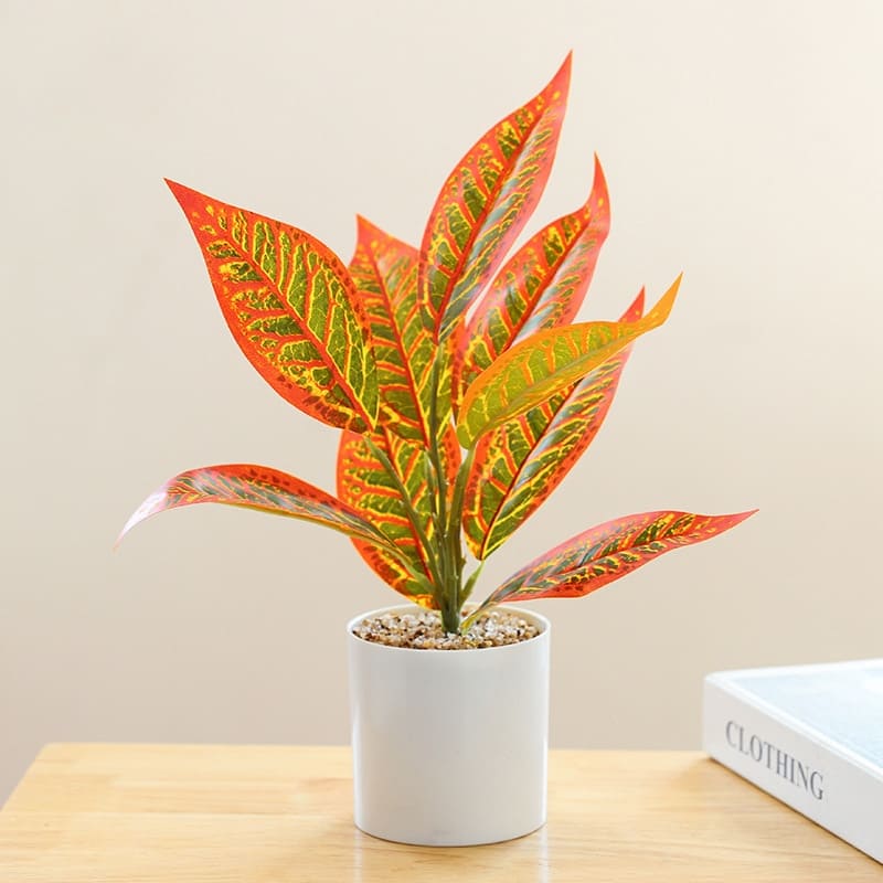 Plante Fausse Déco Croton