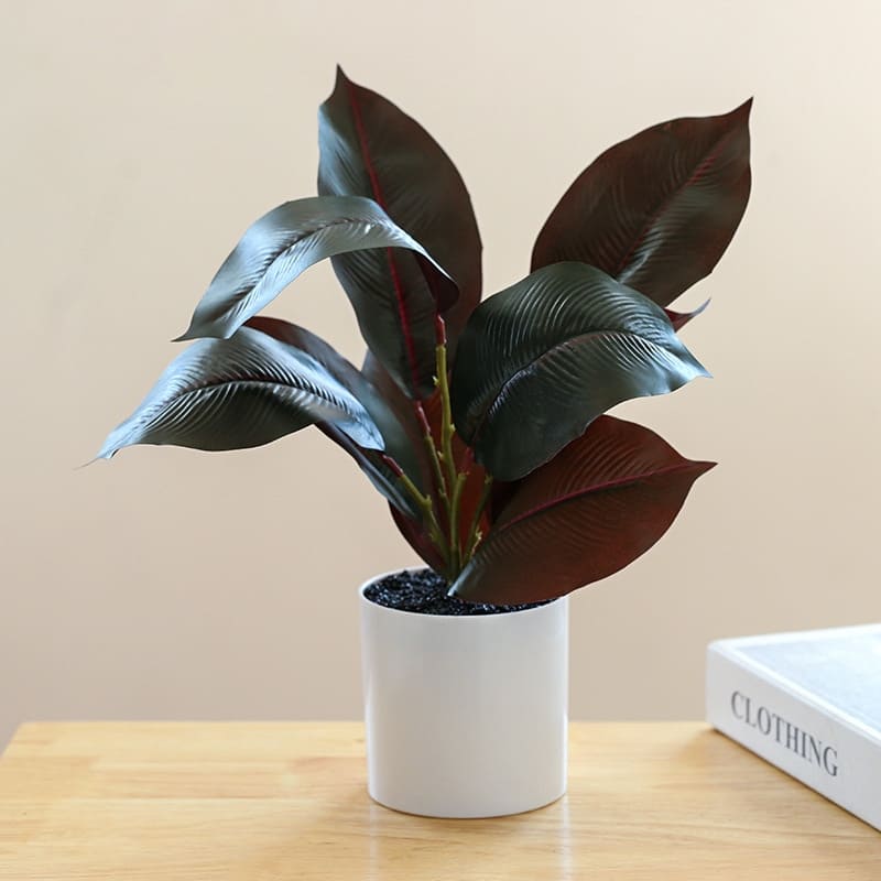 Plante Fausse Déco Rubber