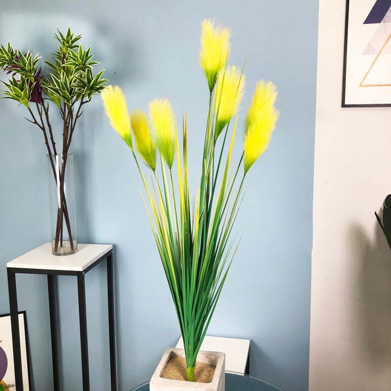 Roseau Artificiel Jaune