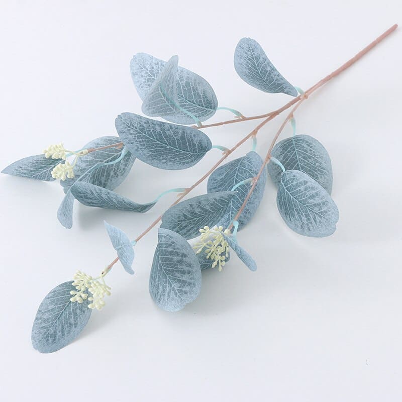 Bouquet Feuilles d'Eucalyptus Bleu Clair