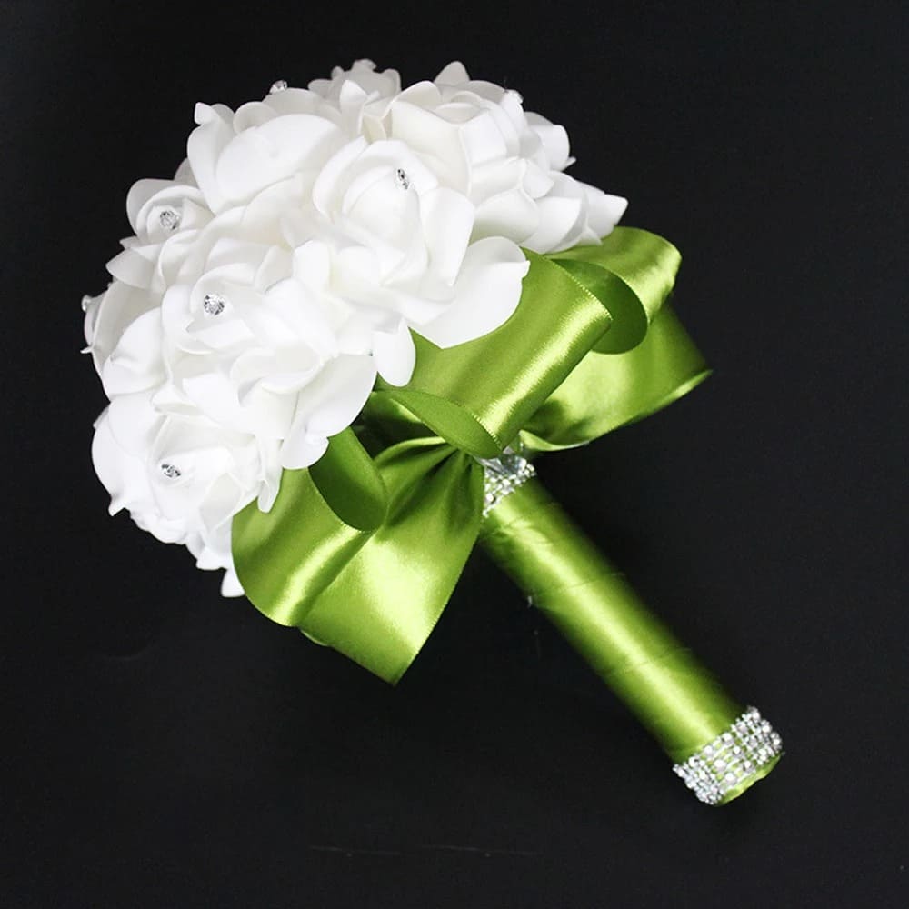 Bouquet Mariée Pas Cher Vert