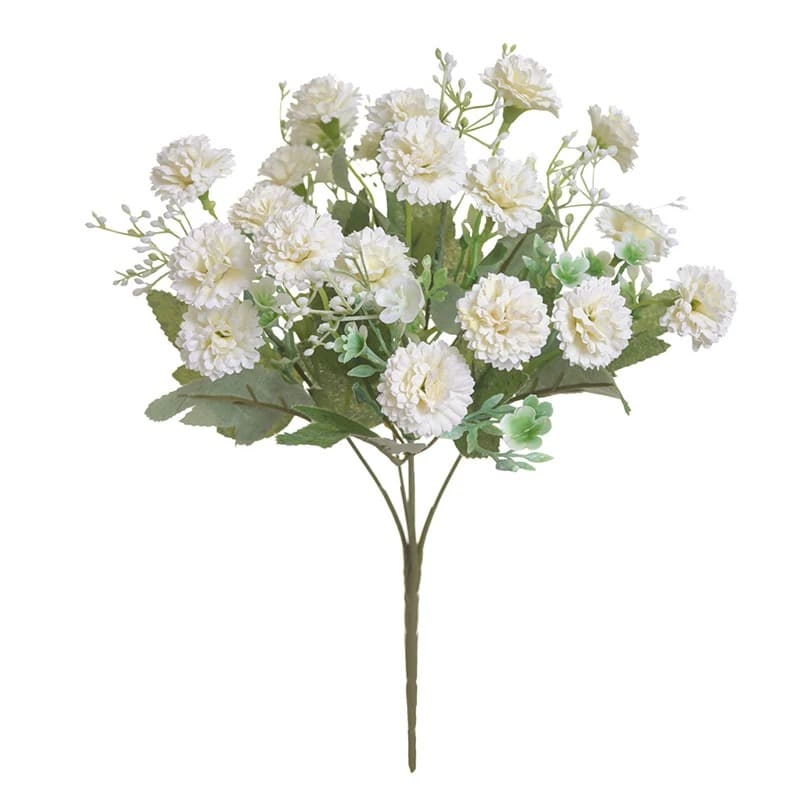 Bouquet d'Œillets Blanc