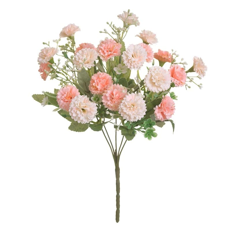 Bouquet d'Œillets Rose Clair