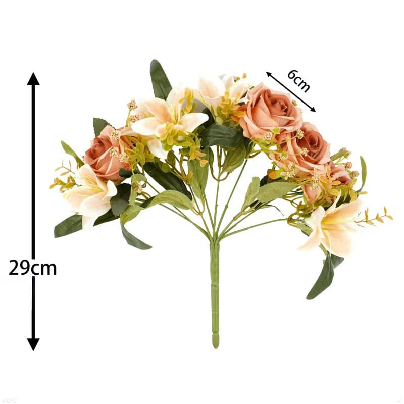 Bouquet de Fleurs Artificielles Mariage Taille