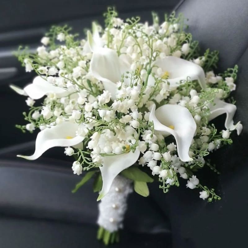 Bouquet de Fleurs Mariage Arums