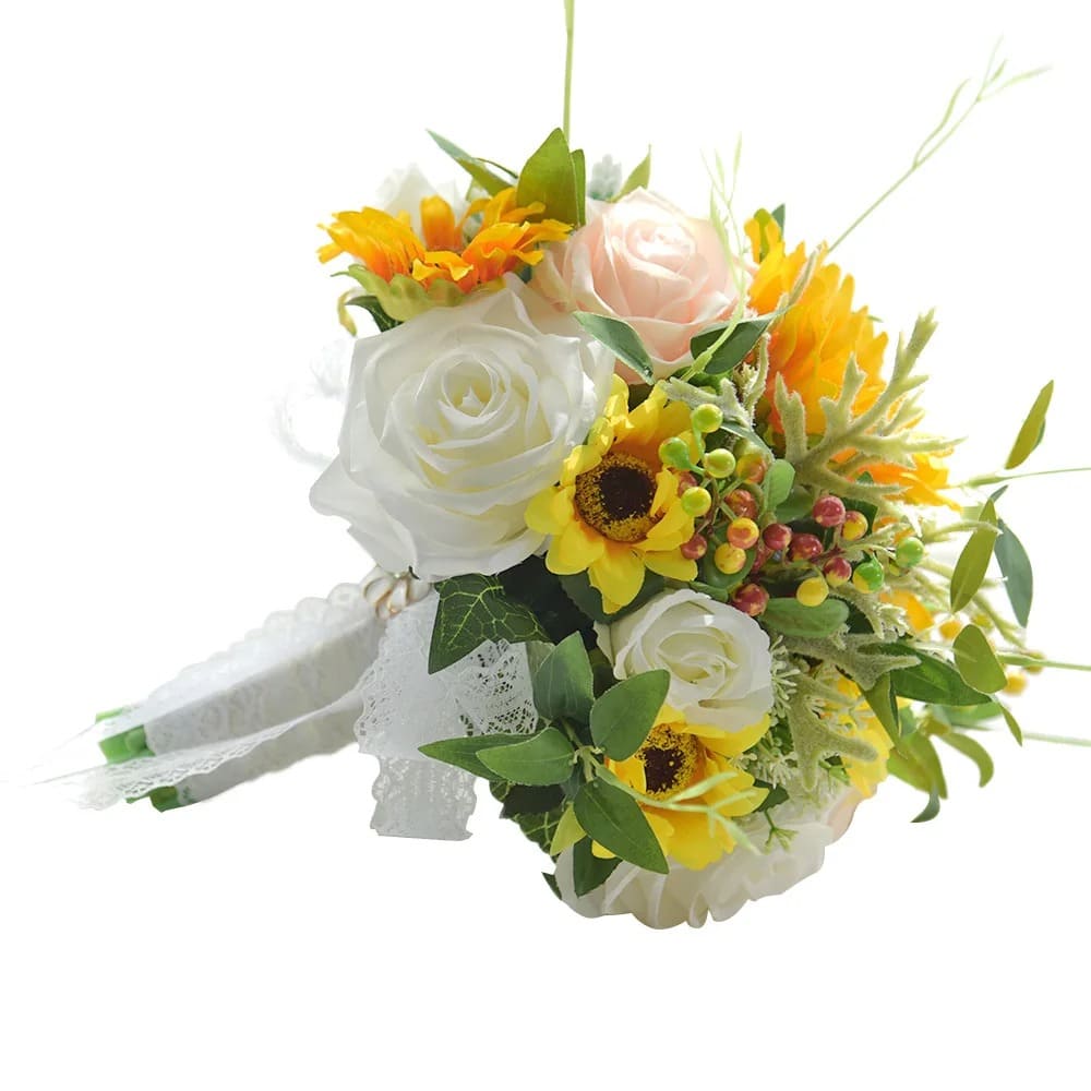 Bouquet de Mariée Artificiel Champêtre