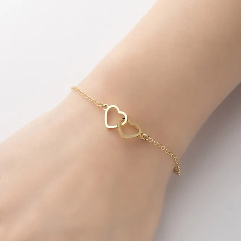 Bracelet Personnalisé Cœurs