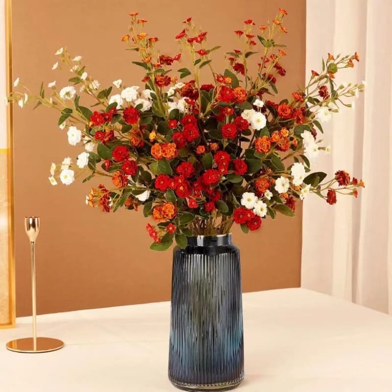 Branche Fleurs Artificielles Vase